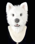 Realistic Westie Dog Fursuit Head - Moving Jaw product photo 1