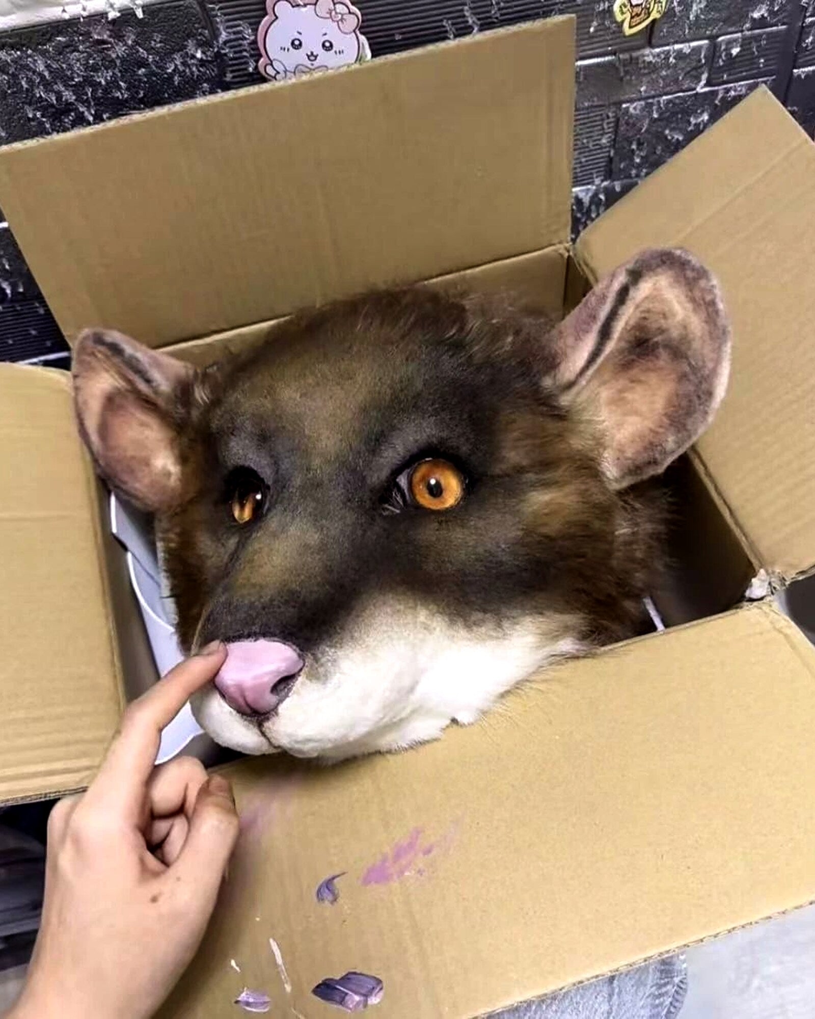 Realistic Mouse Rat Fursuit Head - Moving Jaw product photo 2
