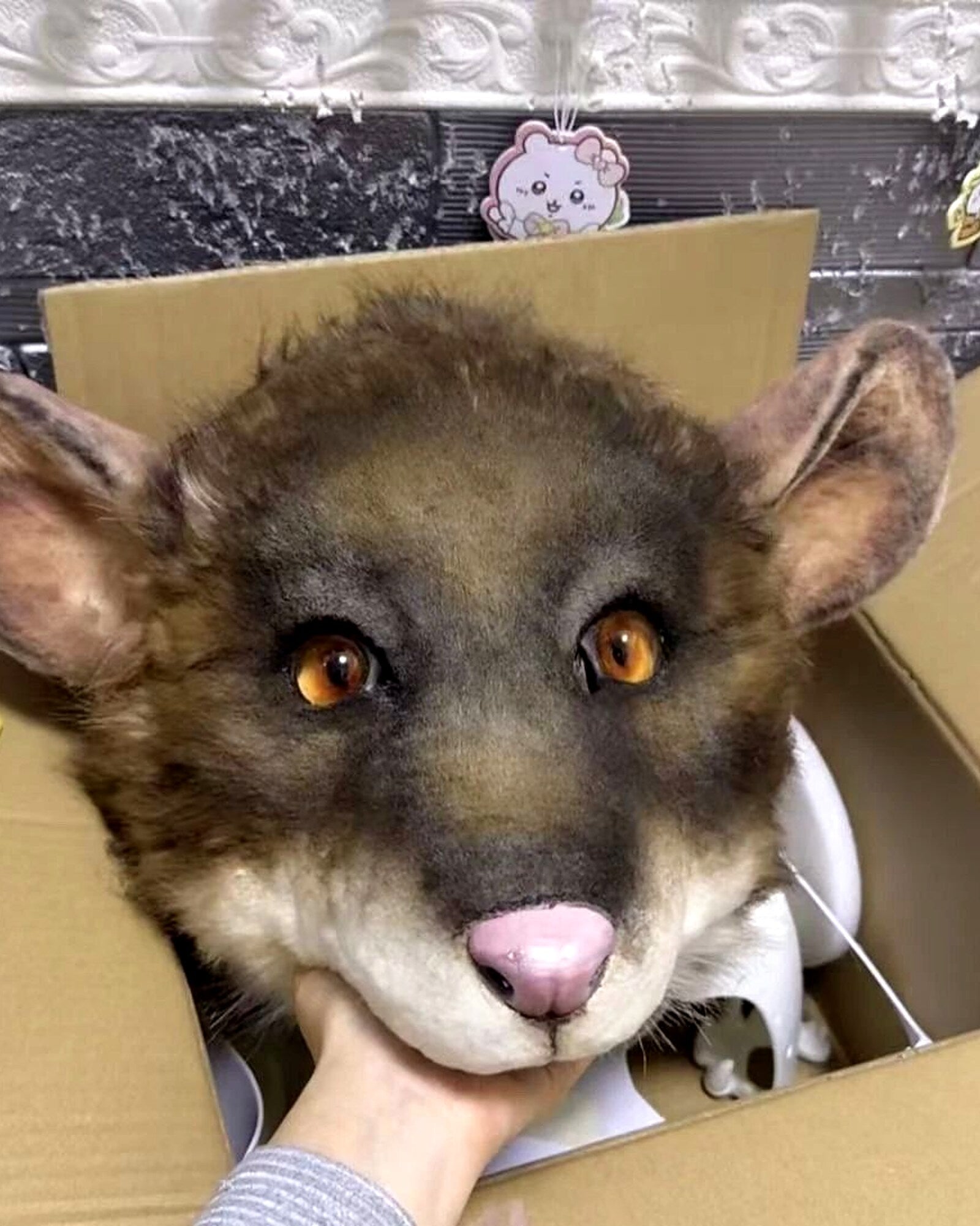 Realistic Mouse Rat Fursuit Head - Moving Jaw product photo 3